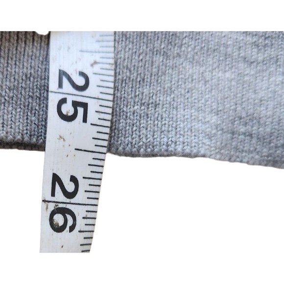 Stella McCartney Gray Swan Intarsia Ruffles Wool Sweater Italy Size 40 Size 8 - Picture 5 of 10